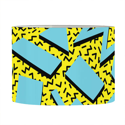 Retro Funky Pattern Print Drum Lamp Shade