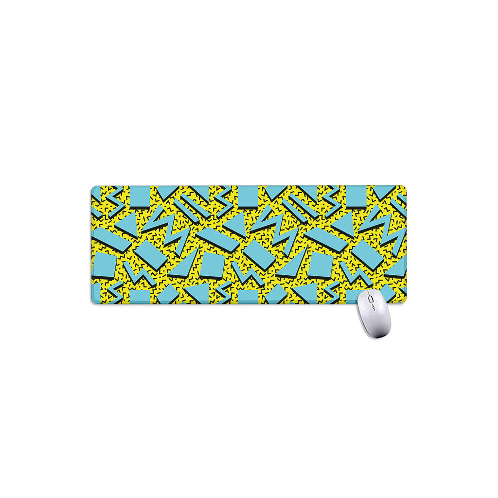 Retro Funky Pattern Print Extended Mouse Pad