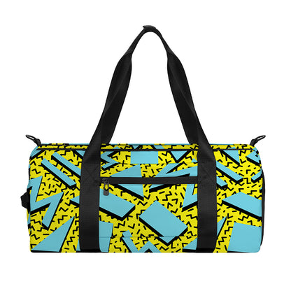 Retro Funky Pattern Print Gym Bag