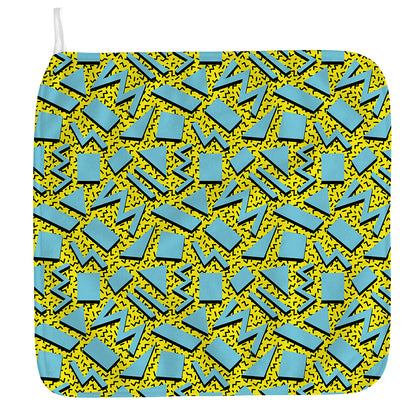 Retro Funky Pattern Print Hand Towel