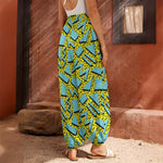 Retro Funky Pattern Print Harem Pants