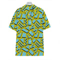 Retro Funky Pattern Print Hawaiian Shirt