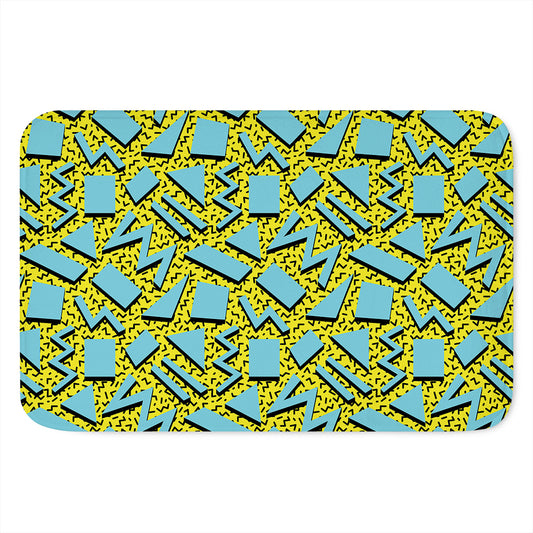 Retro Funky Pattern Print Indoor Door Mat