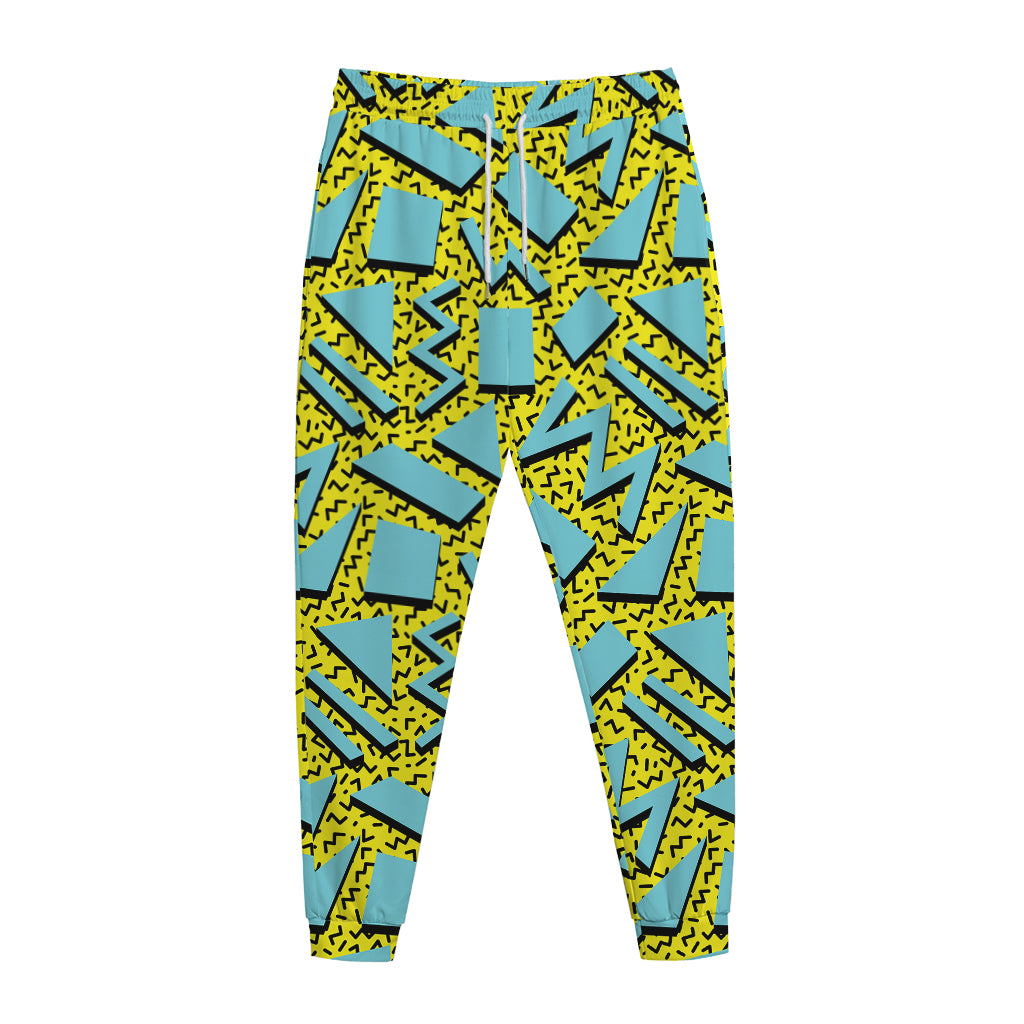 Retro Funky Pattern Print Jogger Pants