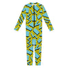 Retro Funky Pattern Print Jumpsuit