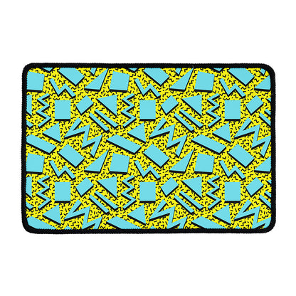 Retro Funky Pattern Print Kitchen Mat