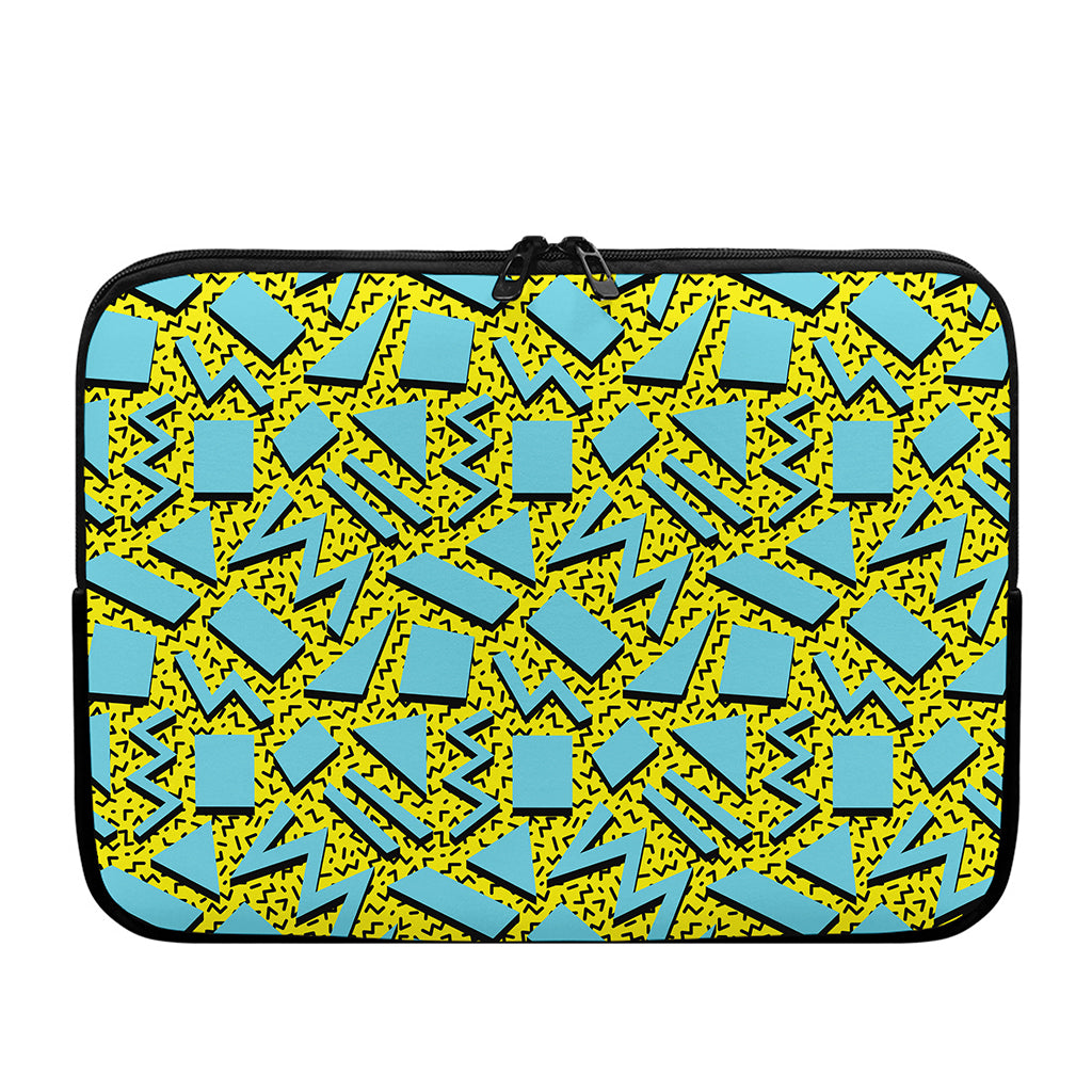 Retro Funky Pattern Print Laptop Sleeve