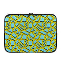 Retro Funky Pattern Print Laptop Sleeve