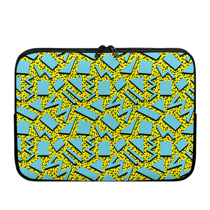 Retro Funky Pattern Print Laptop Sleeve