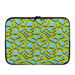 Retro Funky Pattern Print Laptop Sleeve
