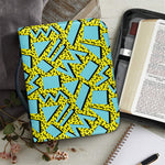 Retro Funky Pattern Print Leather Bible Cover