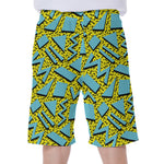 Retro Funky Pattern Print Men's Beach Shorts