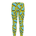 Retro Funky Pattern Print Men's Leggings