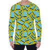 Retro Funky Pattern Print Men's Long Sleeve T-Shirt