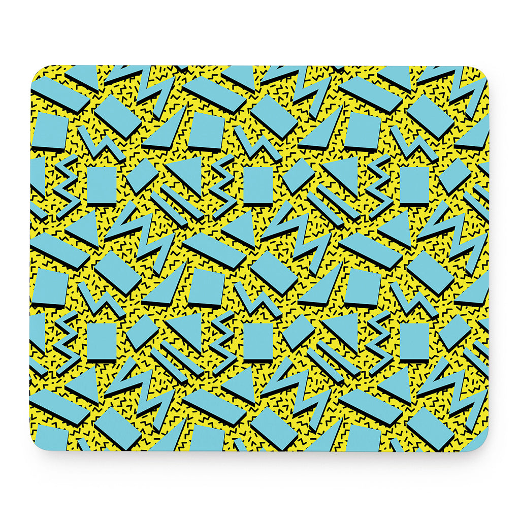 Retro Funky Pattern Print Mouse Pad