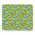 Retro Funky Pattern Print Mouse Pad