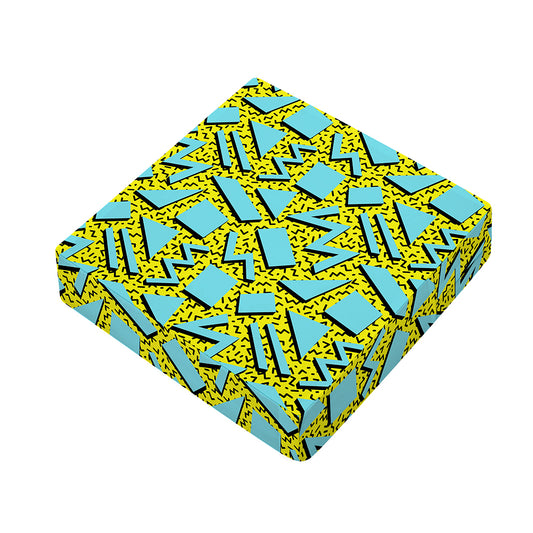 Retro Funky Pattern Print Outdoor Seat Cushion Cover
