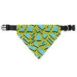 Retro Funky Pattern Print Over The Collar Dog Bandana