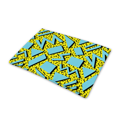 Retro Funky Pattern Print Pet Cooling Mat Cover