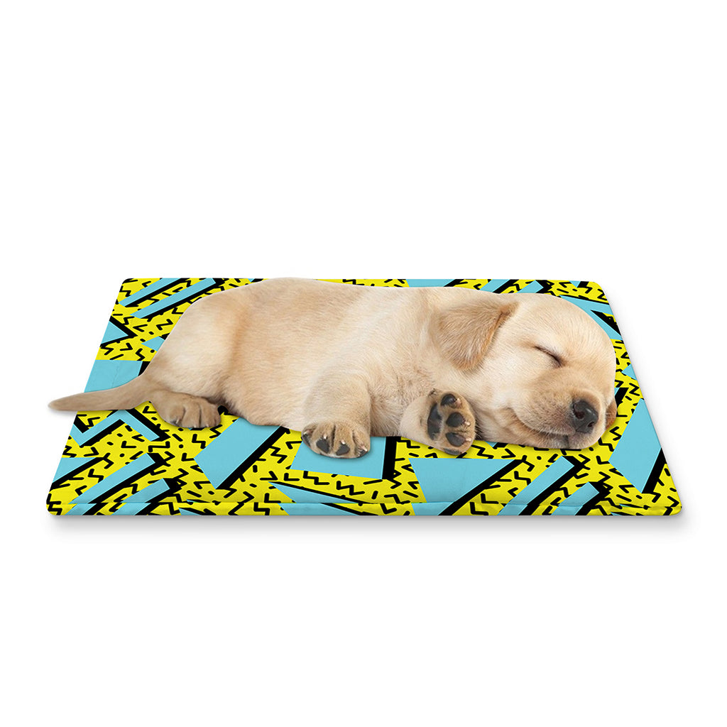 Retro Funky Pattern Print Pet Cooling Mat Cover