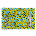 Retro Funky Pattern Print Placemat