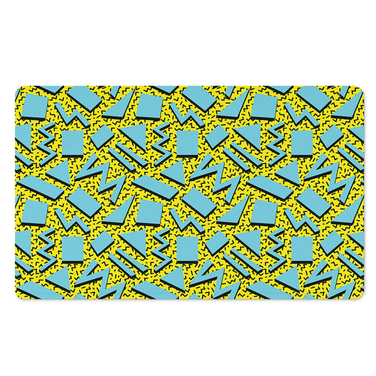 Retro Funky Pattern Print Polyester Doormat