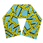Retro Funky Pattern Print Scarf