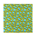 Retro Funky Pattern Print Silk Bandana