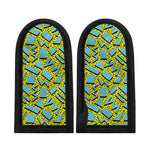 Retro Funky Pattern Print Skillet Handle Cover