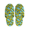 Retro Funky Pattern Print Slippers