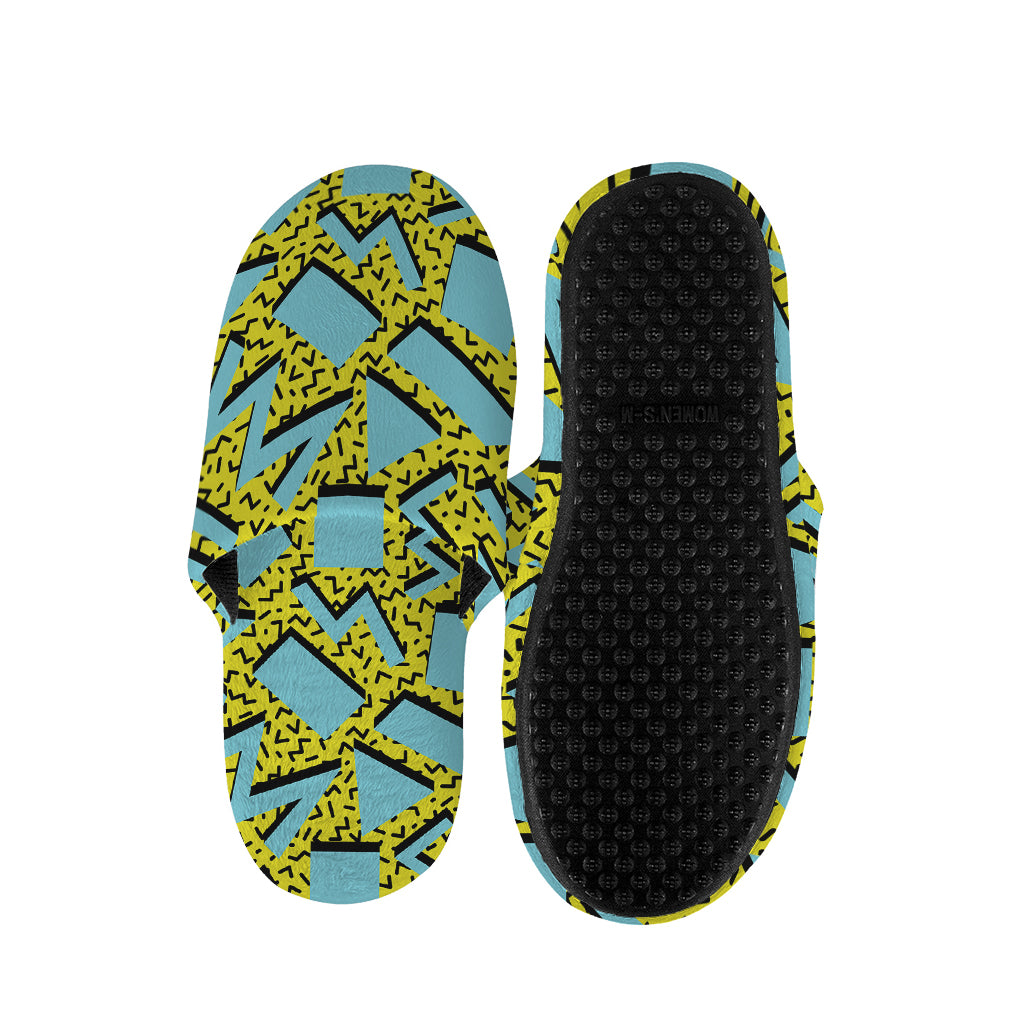 Retro Funky Pattern Print Slippers