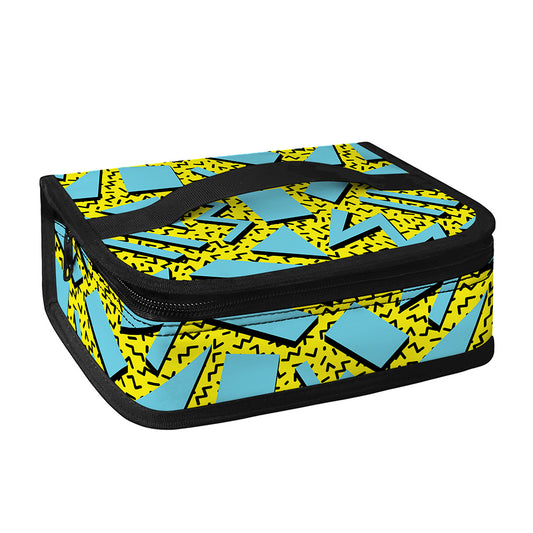 Retro Funky Pattern Print Small Lunch Bag