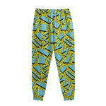 Retro Funky Pattern Print Sweatpants