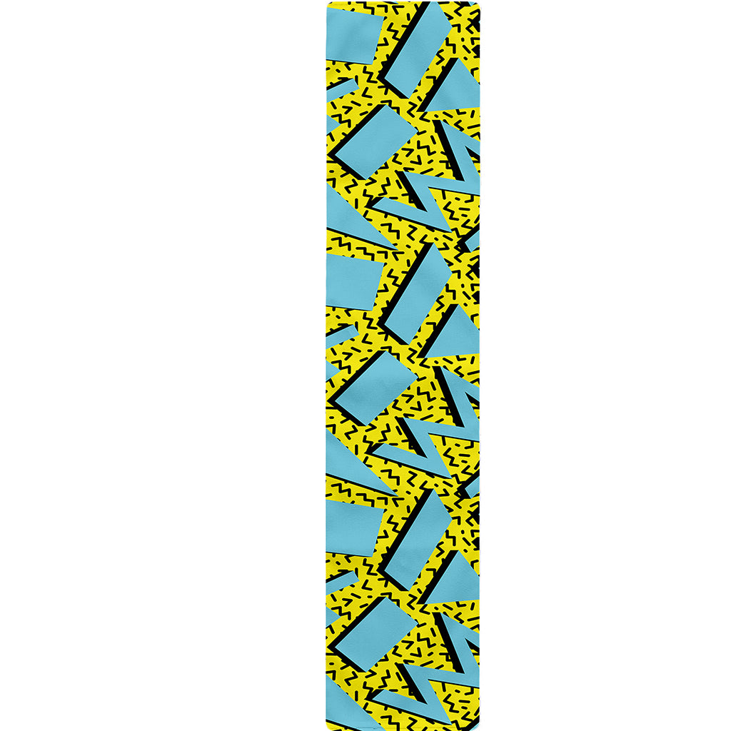 Retro Funky Pattern Print Table Runner