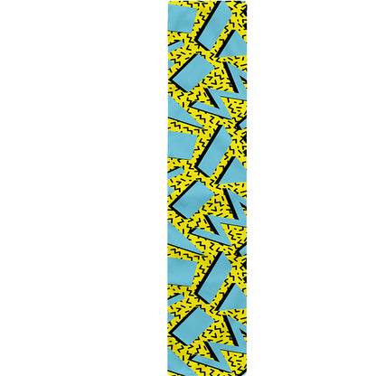 Retro Funky Pattern Print Table Runner