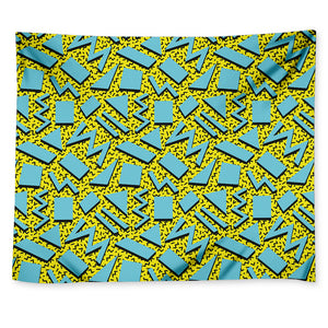 Retro Funky Pattern Print Tapestry