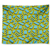 Retro Funky Pattern Print Tapestry