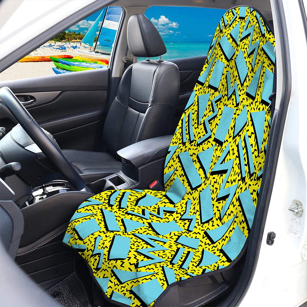 Retro Funky Pattern Print Waterproof Car Seat Cover
