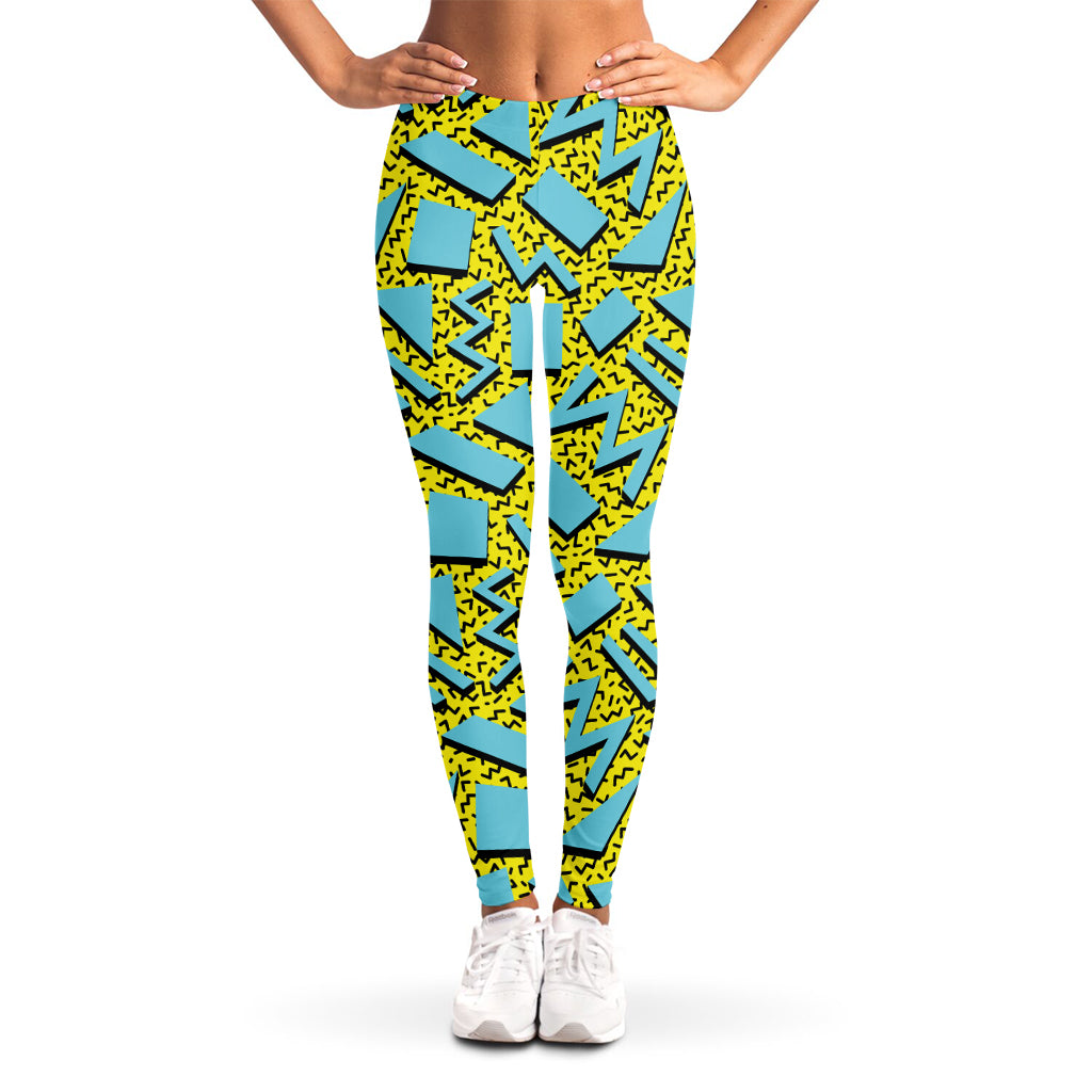 Retro Funky Pattern Print Women's Leggings