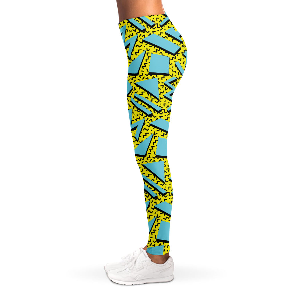 Retro Funky Pattern Print Women's Leggings