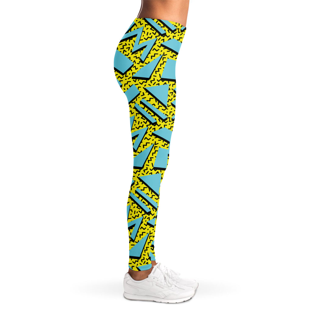 Retro Funky Pattern Print Women's Leggings