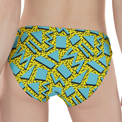 Retro Funky Pattern Print Women's Panties