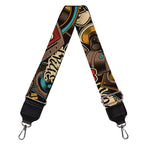 Retro Graffiti Pattern Print Bag Strap