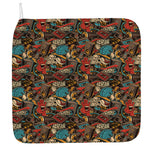 Retro Graffiti Pattern Print Hand Towel