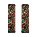 Retro Graffiti Pattern Print Handle Covers