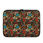 Retro Graffiti Pattern Print Laptop Sleeve