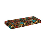 Retro Graffiti Pattern Print Piano Keyboard Cover