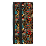 Retro Graffiti Pattern Print Refrigerator Handle Covers