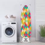 Retro Harlequin Pattern Print Ironing Board Cover