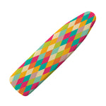 Retro Harlequin Pattern Print Ironing Board Cover